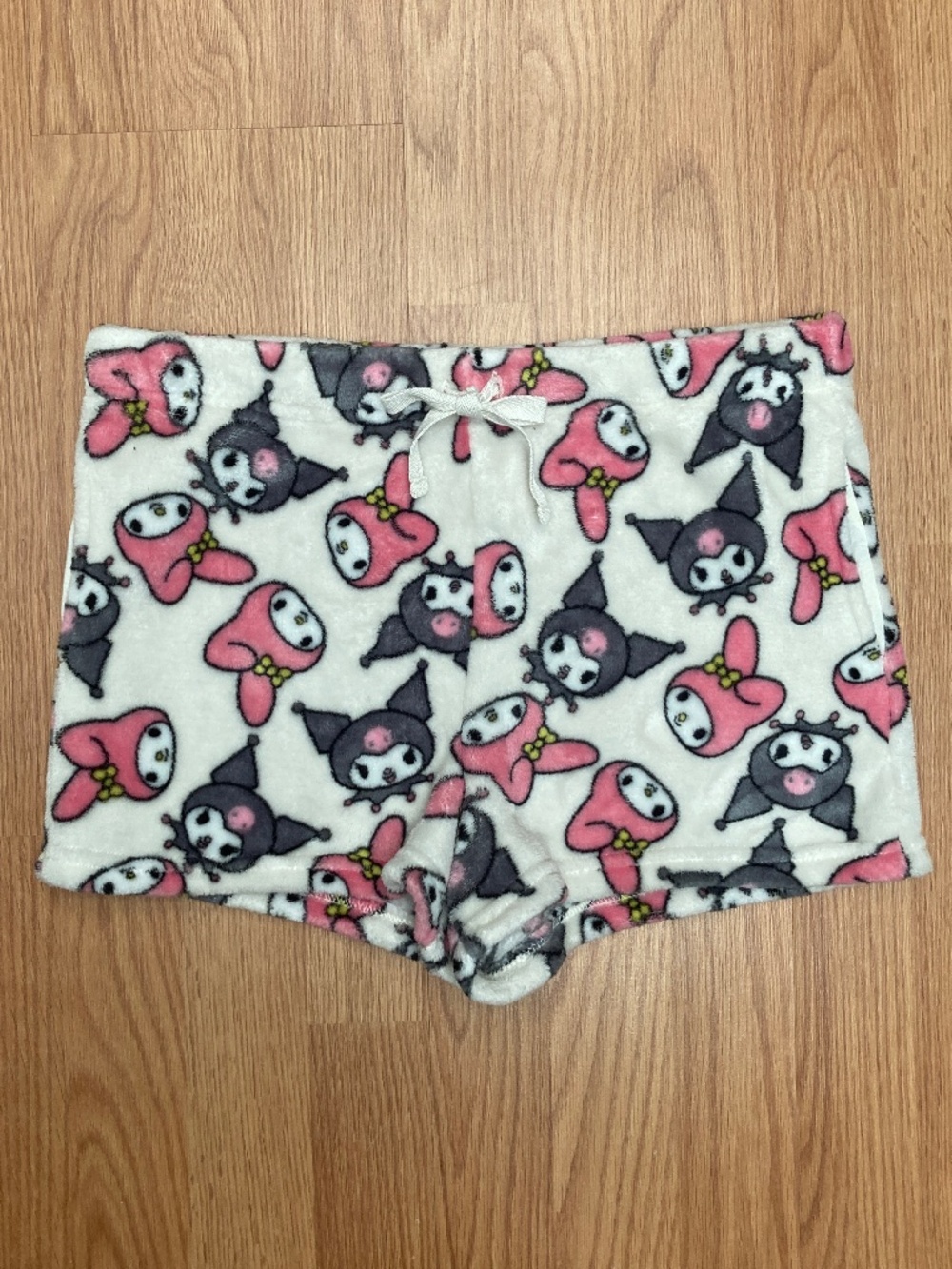 Sanrio My Melody & Kuromi Fleece Pajama Shorts Size Medium